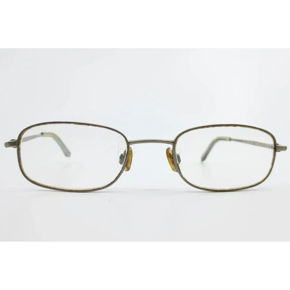 Aurew AU305 Armor Eyeglasses Bronze Metal Rectangular Frames 49-18-140